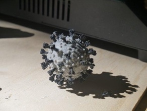 covid 19 coronavírus 3d print model - Mito3D