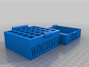 308 scatola Winchester munizioni cartuccia ricaricare 3d print model - Mito3D