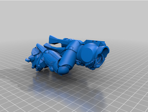 ultramarine commander easy print 3d print model - Mito3D