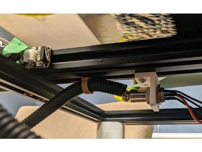 132 mm câble serrer extrudé aluminium 3d print model - Mito3D