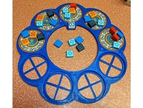 azul gioco tavola 3d print model - Mito3D