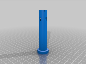 Lippen Narbe Fass nerf Blaster Gewehr langer Schuss 3d print model - Mito3D