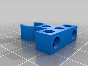 m-bitbeam buzzer bracket summerhalterung arduino bitbeam kbricks molebox 3d print model - Mito3D