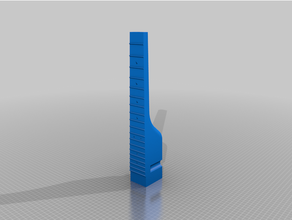playable guitar - printable supports neck 3d print model - Mito3D