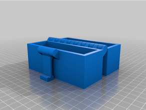 customized buckle box keeping material specimen 3d print model - Mito3D