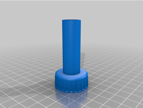 bottle cap funnel guide 3d print model - Mito3D