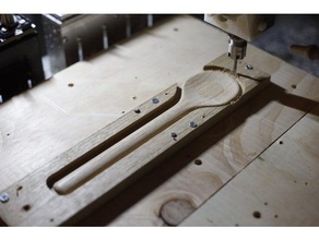 madeira colher 3d print model - Mito3D