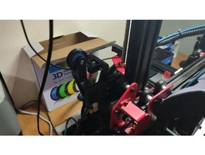 filament guide sensor support 3d printer alfawise u20 u30 pro 3d print model - Mito3D