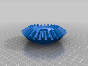 parameterized bevel gear pair file fusion 360 gears parametric 3d print model - Mito3D