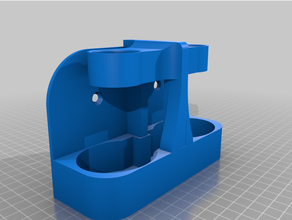 ikiz Braun diş fırçası Kulp destek 3d print model - Mito3D