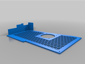 rete a8 madre tavola copertina guaina remixare cavi buco 3d print model - Mito3D