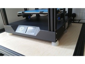 silicona pies molde x6 chocolate cr10 cr10s crealidad flashforge impresora rolo zafiro Pro arboles 3d print model - Mito3D