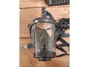 adapter maski tlenowej fenzy opti-pro filtr respiratora firefighter medical osp ukowo pgp przejciwka 3d print model - Mito3D