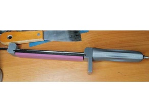 handle whetstone holder knife sharpener hand tools 3d print model - Mito3D