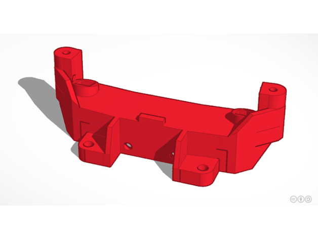 tamiya ff01 shock mount 3D print model - Mito3D