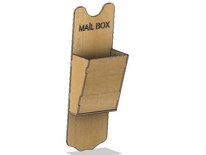 posta scatola 3d print model - Mito3D