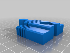 personalizado flexible juguete entrenar taarddffghacks 3d print model - Mito3D