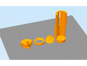 remix d'un rouleur bobines holder mount spool support bobine 3d print model - Mito3D
