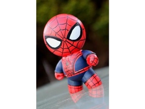 spiderman homecoming mighty mugg inspired design marvel movies muggs spidey tom holland toys 3d print model - Mito3D