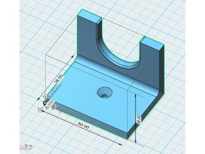 arma fogo barril suporte 3d print model - Mito3D
