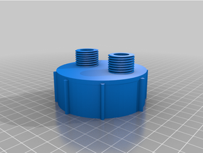 fitting 2inch 2x 1 2 inch 3d print model - Mito3D