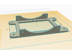 ssd hdd duvar Kulp destek binmek 3d print model - Mito3D