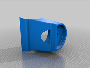 svx cupholder cup holder cups subaru 3d print model - Mito3D