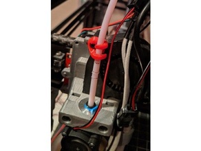 Bowden Tube Halter Unterstützung 3d print model - Mito3D