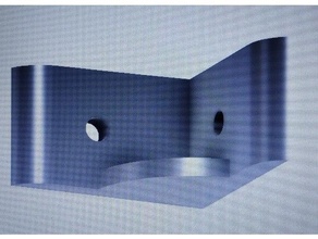 cnc ângulo alumínio estrutura 3d print model - Mito3D