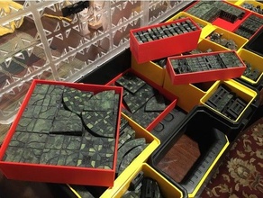 openlock armazenamento caixas masmorra azulejos caixa 3d print model - Mito3D