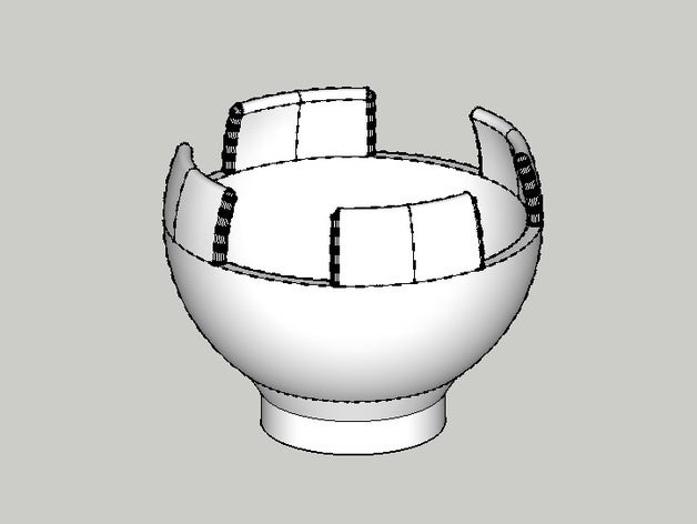 racket ball feet cr-10s 3d printer 3D print model - Mito3D