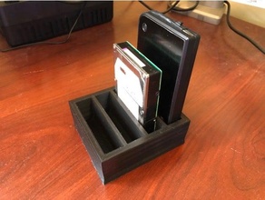 external hard drive caddy accessories accessory battery internal memory printernauts ssd 3d print model - Mito3D