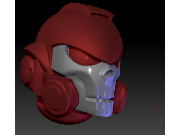 saqueador cráneo timón 3D print model - Mito3D