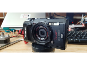 olimpo tg 5 m46x08 convertitore adattatore telecamera m46 spm4648 2 3 4 6 3d print model - Mito3D