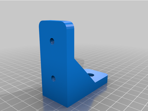 30 soporte 3030profile 3d print model - Mito3D