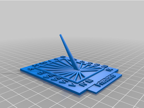 soleil Frise 3d print model - Mito3D