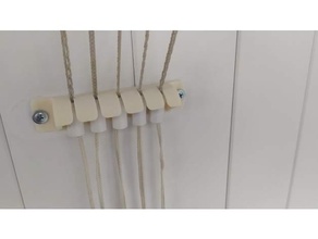 drying rope holder v1 dryer house 3d print model - Mito3D