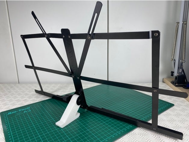 Desktop Stand proel Musik Blatt rsm600 3D print model - Mito3D