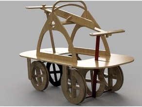 Eisenbahn Hand Wagen 3d print model - Mito3D