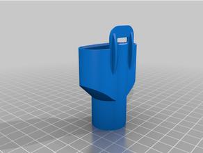 Adapter Zehnkampf Maske dar Filter 3d print model - Mito3D