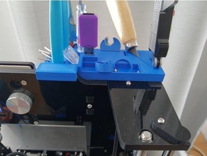 Netz a6 Werkzeug Halter Unterstützung Remix Schraube Box klein Teile Lager 3d print model - Mito3D