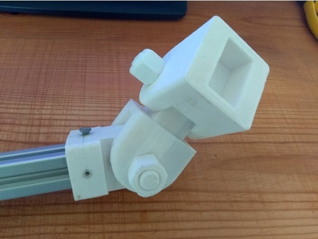 spalla comune braccio articolato snodato revolute 3D print model - Mito3D