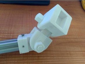 ombro Duplo junta braço articulado revolta 3d print model - Mito3D