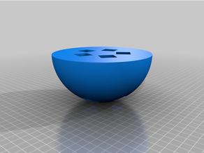 guardarropa globo salir 3d print model - Mito3D