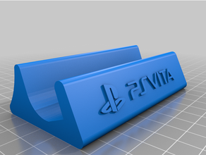 ps vita supporter logo 3d print model - Mito3D
