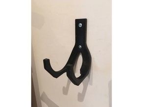 hair dryer wall mount hairdryer hairdryerholder 3d print model - Mito3D