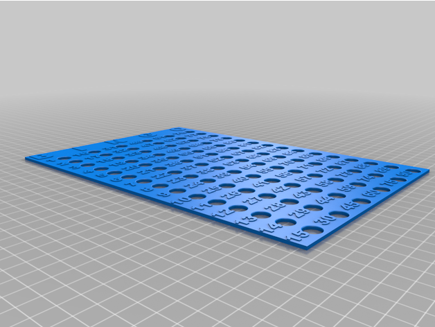 bingo titulaire soutien grille 3D print model - Mito3D