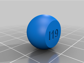 bingo balls complete set 3d print model - Mito3D