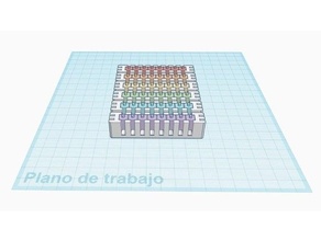 zombidi tracker scatola nero palgue titolare supporto titolari vita piolo pin abilità tavolo gettone gettoni ultrarosso wulfsburg 3d print model - Mito3D