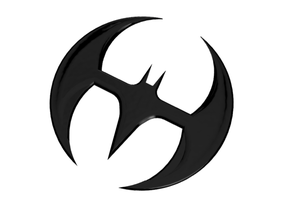 azrael batman batarang 3d print model - Mito3D